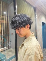 アール 滝ノ水店(#arl) メンズ波巻きパーマ波パーマウェーブ