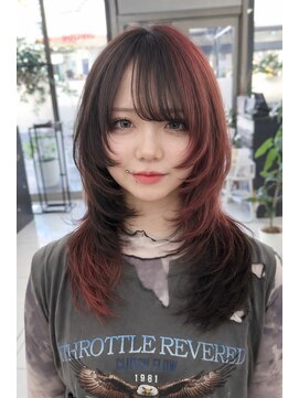 ココ 横浜(coco) ★レッドブラックデザインカラー×ウルフレイヤー