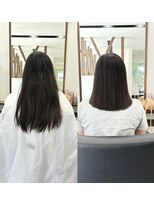 ヘアブリス アナザーワールド(hair bliss ANOTHER WORLD) セミロングストレートヘア