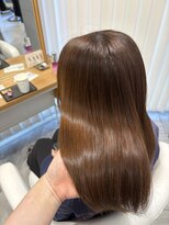アヴァンス 広島本通店(AVANCE.)&nbsp;着物ヘア/大人ガーリー/ダークアッシュ/似合わせカット/広島
