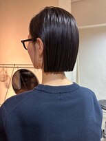ローマー(ROAMER omotesando)&nbsp;切りっぱなしボブ髪質改善レイヤーボブパーマ