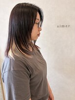 エメ バイ ヘアーポケット(aimer by hair pocket)&nbsp;*+aimerが叶える...顔周りレイヤー×インナーブリーチ*