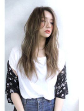 ブラン 天王寺(Blanc) 【Blanc】ハイグレージュ×ロング