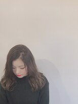 ラブロ サロン(Salon) アッシュグレーグラデーションカラー