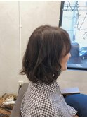 抜け感ベージュカラー