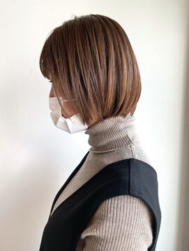 ツイギー 宮西店(TWiGGY) ハイライトたくさん柔らかベージュ