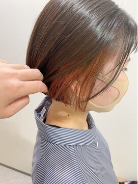 グーフィートーキョー 銀座(Goofy Tokyo) インナーカラー/イヤリングカラー/オレンジ