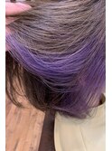 【インナーカラー】パープル