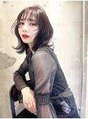 【Lilley 稲永麻衣】顔周りカット+レイヤーカット 天神/今泉