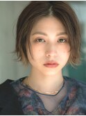 【emu井上信洋】ルーズに動かす外ハネショートボブ【エミュ】