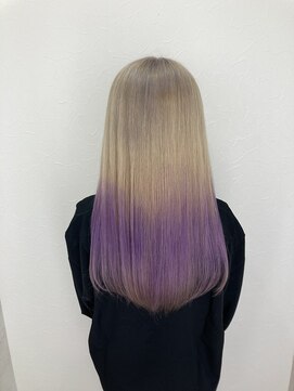 シエル 立川店(CIEL) 【CIEL 佐藤】ラベンダーグラデーション