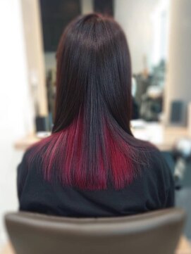 ムーヘアー MOU HAIR インナーカラー☆