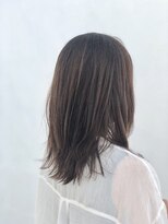 ヘアールーム ギフト(Hair Room Gift) うるつや髪質改善カラー×くびれセミロング