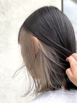 バース ヘアデザイン(Birth hair design) インナーカラーホワイトベージュ