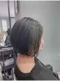 前下がりグラデーションボブ