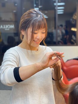 モーラ 浅香山店(MOLLA)の写真/【ご新規様の指名予約大歓迎】髪の悩みを隠すのではなく"自信"が持てるスタイル・髪色・艶髪を実現させます