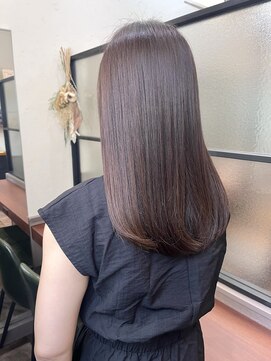 プチメゾントウキョウ(Petit Maison Tokyo) 髪質改善ストレート_ナチュラルブラウン