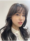 韓国風ロングレイヤー