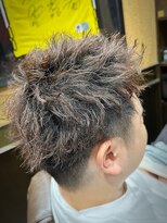 ヒロギンザバーバーショップ 大宮店(HIRO GINZA BARBER SHOP)&nbsp;ツイストスパイラル　ショート　スパイキー　さいたま