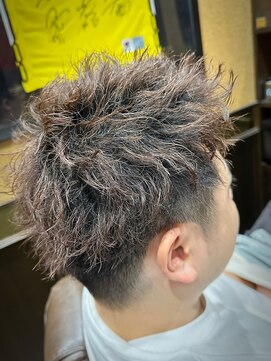 ヒロギンザバーバーショップ 大宮店(HIRO GINZA BARBER SHOP) ツイストスパイラル　ショート　スパイキー　さいたま