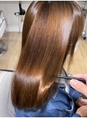 縮毛矯正 酸性ストレートでつくる髪質改善