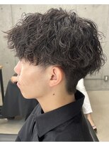 フイ 新宿3丁目(Hui)&nbsp;ハイトーンカラー/マッシュパーマ/アースカラー/men's/