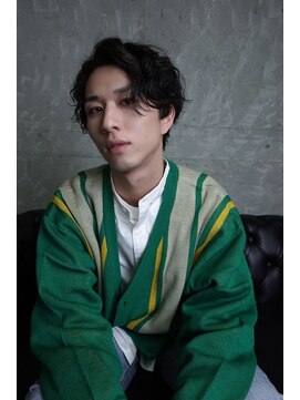 アッシュ 久我山店(Ash) シャドウバーマアップバング