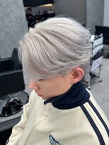 ベルクロー バイ アリープ(Bel.crow by ALEAP)&nbsp;ニュアンスパーマ/シルバーアッシュ/ブリーチデザイン