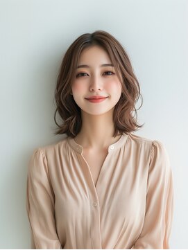 e.m.a プレミアムビューティーサロン 栄駅店(e.m.a PREMIUM BEAUTY SALON) ナチュラルレイヤーボブ/イメチェン/ミディアム/美髪/髪型