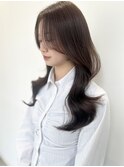 韓国風レイヤーカット/グレージュカラー