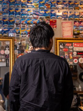 サンアンドマーリィズバーバー 駅前店(SON&MARLEY'S BAR BER) 前上げショート/スパイキーショート/海老名バーバー　本厚木駅