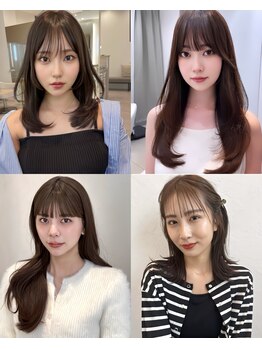 ローウェ 中目黒(Louwe)の写真/柔らかな手触り、天使の輪を叶える艶やかなストレートが叶う＊あなたにピッタリのデザインをご提案[中目黒]