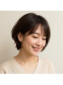 SOUPREX大人ナチュラル　レイヤーショートボブ