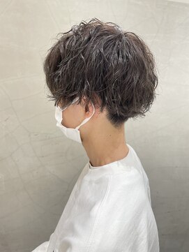 イニ 福井店(ini) メンズマッシュ×波巻きパーマ《出海》