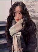 韓国ヘアー/ダブルカラー/ハイライト/イメチェン/エクステ/梅田
