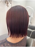 bob cut／カシスカラー
