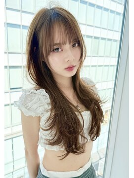 レミエ ダイカンヤマ(lemiie) 韓国レイヤー☆ハッシュカット/フェミニンロング レイヤーカット