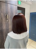 チェリーブラウン/暖色カラー/艶カラー/艶髪/池袋東口