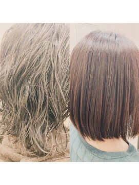 ワイ(Y) 極上な仕上がりの縮毛矯正