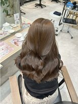 エレン 新百合ヶ丘店(ELEN) ブリーチ無しで明るめベージュ