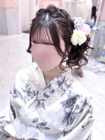 ヘアセット アリエス 池袋駅東口店(Aries) サイドアップ