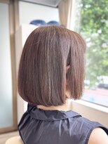 シュヴー 築地(CHEVEUX) 【築地】髪質改善カラー/明るい白髪染め/ボブ