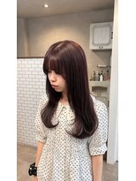 シルク(silk) ピンクブラウン