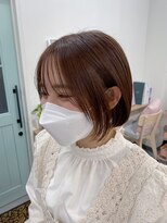 hyon myon/RISEbyREVO 綾瀬店【ヒョンミョン】&nbsp;ハッシュカット/デザインカラー/グレージュ[綾瀬駅/韓国ヘア]