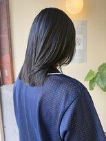 ヒントステーション(HINTSTATION) 〈浅草 半個室〉ネイビーブルーハイライトデザインレイヤー