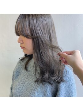 クラン(clan) clan<アッシュカラー簡単スタイリング小顔ヘア>