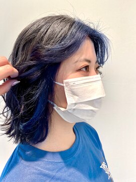 アース コアフュールボーテ ふじみ野店(EARTH coiffure beaute) ヘムラインカラー