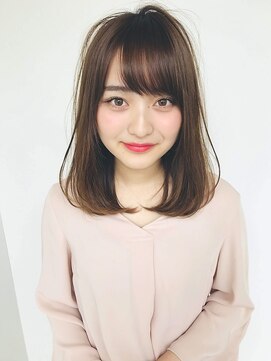 シウ 天王台(shiwu) shiwu小顔ミルクティーベージュワンカール