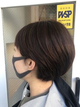 美容室 スタジアム(Stadium) ショートスタイル　ハイライト