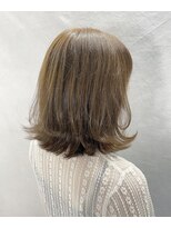 ジーナ 福岡千早(Zina)&nbsp;【Zina千早】ボブ/カーキグレージュ/鎖骨ミディアム20代30代40代